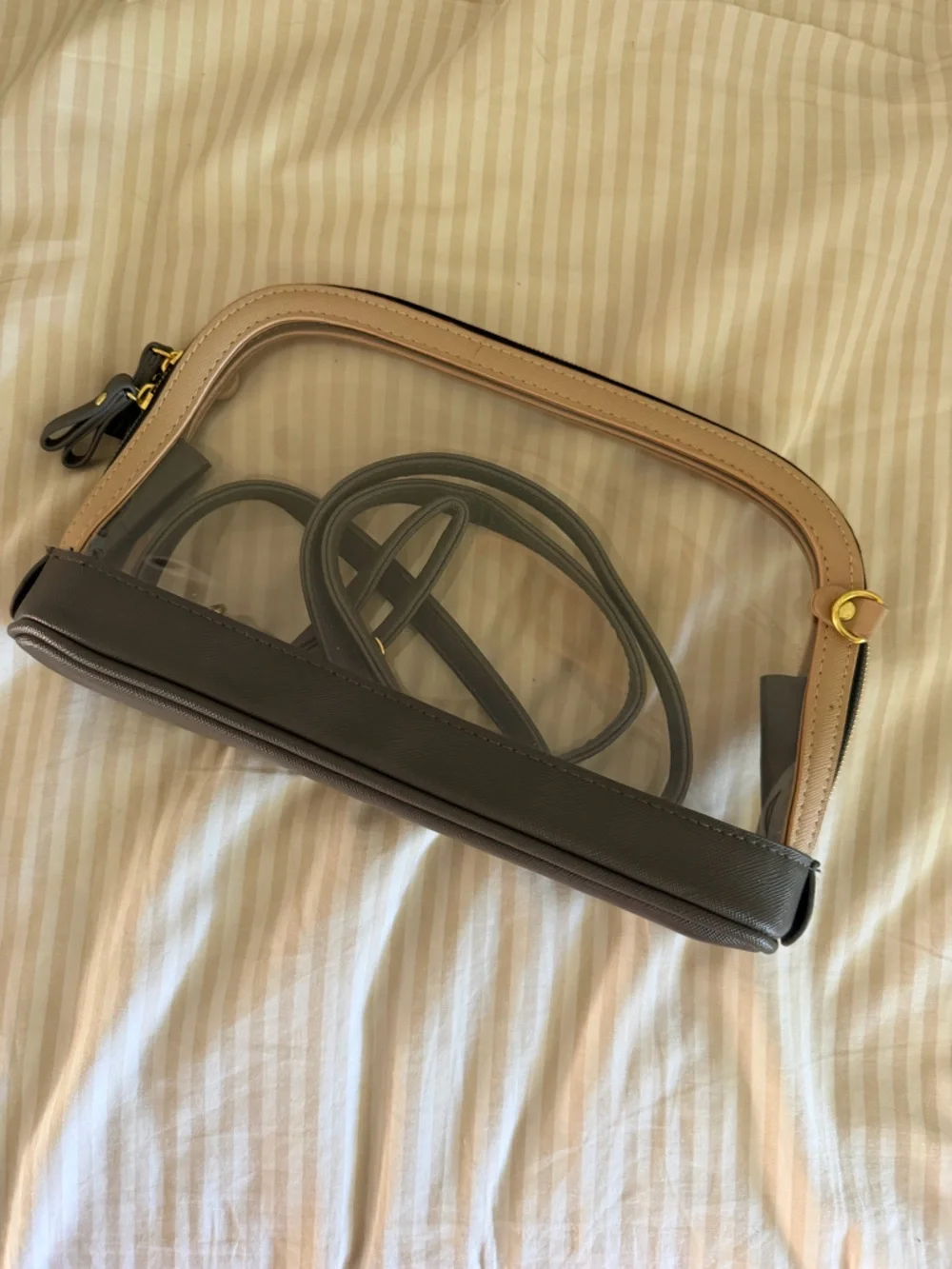 Clear Bag w/ Adjustable Strap - Picture 3 of 3